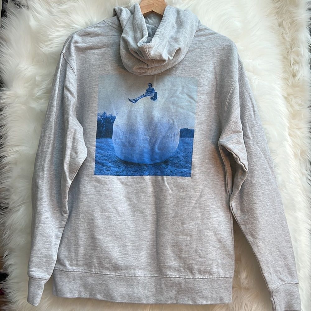 Harry Styles Harry’s House gray hoodie pop up shop official merch